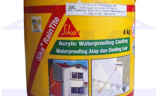 Báo giá Sika Raintite chính hãng tốt nhất tại Việt Nam Tháng 5/2018