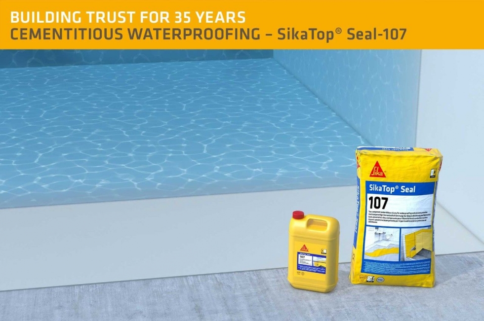 vật liệu chống thấm bể nước Sika Topseal 107
